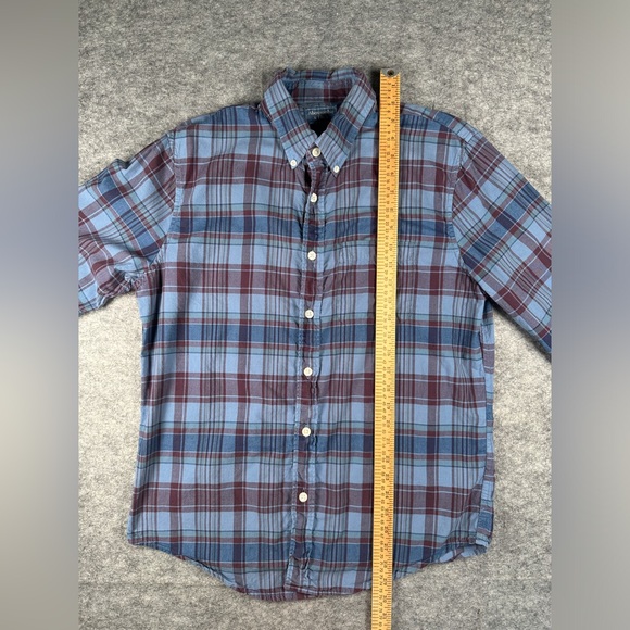 Abercrombie & Fitch Men’s Medium Blue flannel shirt - Picture 3 of 7